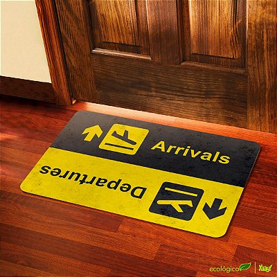 Capacho Eco Slim 3mm Arrivals Departures