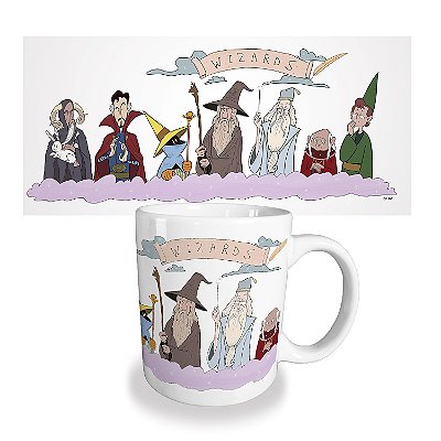 Caneca USQ Wizards - Magos