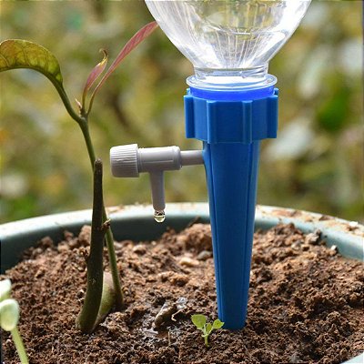 Kit 4 Irrigador Dosador Regador Automático Jardim Planta