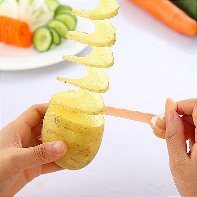 Cortador em Espiral para vegetais pepino batata cenoura