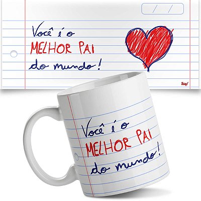 Caneca Melhor Pai do Mundo