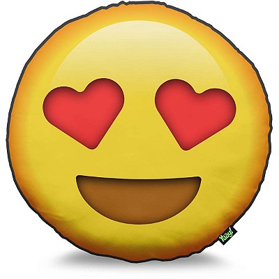 Almofada Emoticon - Emoji Amor