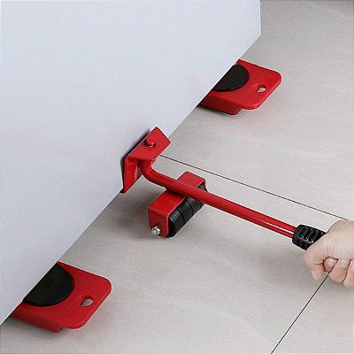 Kit Aparelho de Mover Móveis Máquina de Lavar até 150 Kg