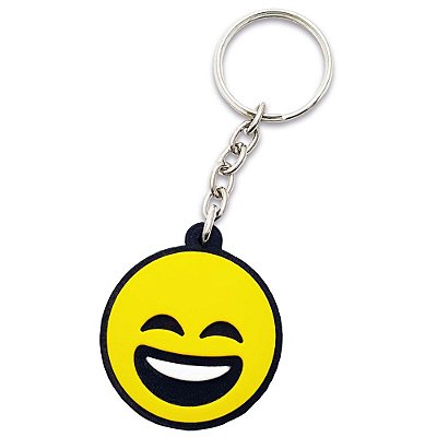 Chaveiro Emoticon - Emoji Sorrisinho