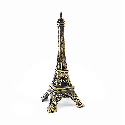 Enfeite de mesa Torre Eiffel Paris - 10 cm