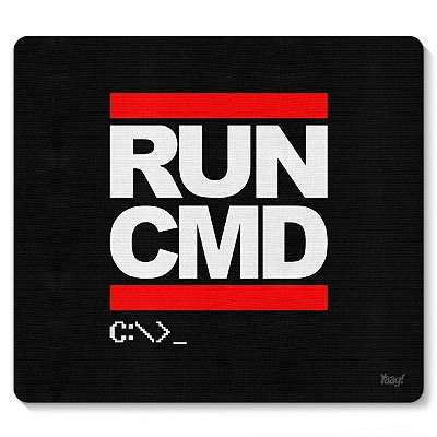 Mouse pad Hacker Run CMD