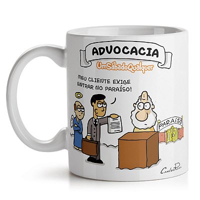 Caneca USQ Profissões Advogado