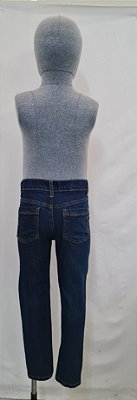 CALÇA JEANS 5 POCKETS INFANTIL MASCULINA COM BIGODES