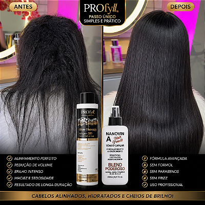 Selagem Profyll Sem Formol Litro + Potencializador 240 ml