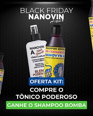 Tonico Capilar Nanovin A 240 ml + Shampoo 300 ml
