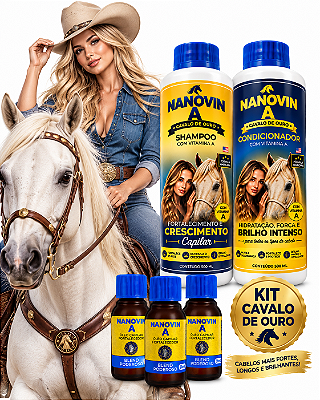 Kit Shampoo e Condicionador 500ml + 03 Blend Poderoso 30ml