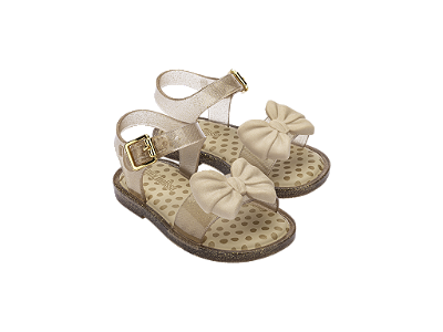 Mini Melissa Mar Sandal Princess BB Bege