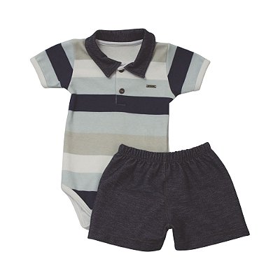 Conjunto Grow Up Piccolo Orso Azul