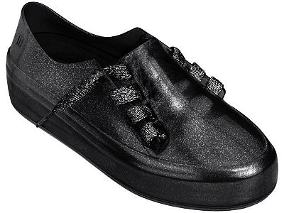 Tênis Melissa Mel Ulitsa Sneaker Special Glitter Preto