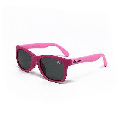 Óculos de Sol Kidsplash Infantil Flexível Pink e Rosa
