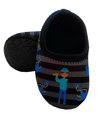 Sapatilha Neoprene Ufrog Air Infantil Marujo