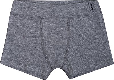 Cueca Boxer Upman Cotton Mescla Cinza