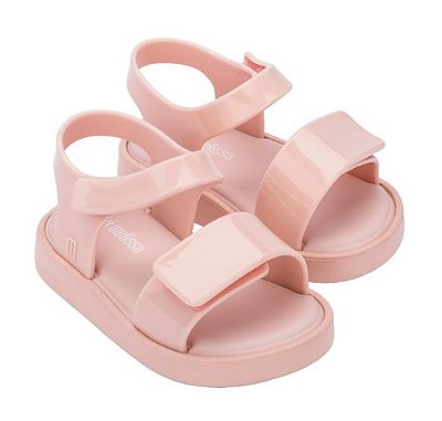 Sandália Mini Melissa Jump BB Rosa Nude