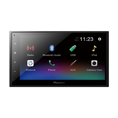 Central multimidia pioneer DMH-A348BT bluetooth Touch screen