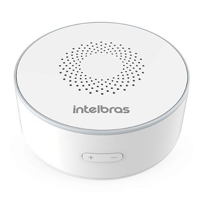 Sirene Instalação Fácil Smart ISI 1001 Intelbras Alarme Sonoro e Visual Com Comunicação Sem Fio