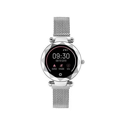 SMARTWATCH PARIS PRATA HR LEITURA DE MSG A PROVA D AGUA IP67-ES384