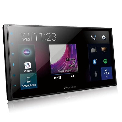 Central Multimídia Pioneer TV Digital - BT 6,8” DMH-Z5380TV