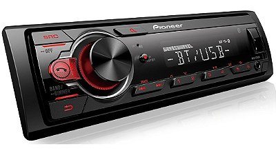 Som Automotivo Pioneer Com Bluetooth USB Rádio AM/FM - MVH-S218BT