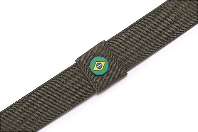 Faixa Brasil Verde Escuro - Coleção Elástica 30mm