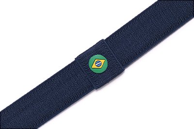 Faixa Brasil Azul Marinho - Coleção Elástica 30mm