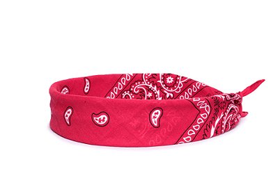 Bandana Estampada Vermelha