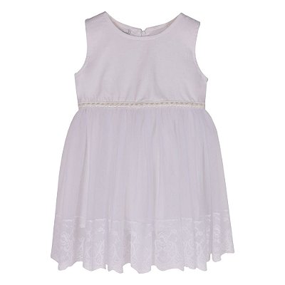 Vestido Infantil Renda Francesa