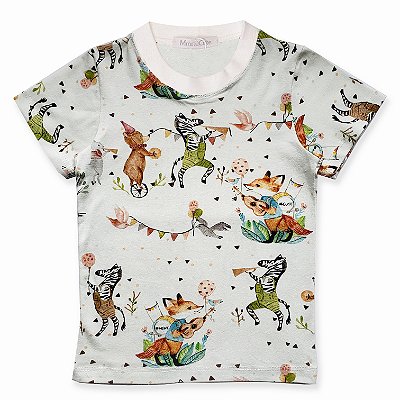 Camiseta Infantil com Estampada Bandinha