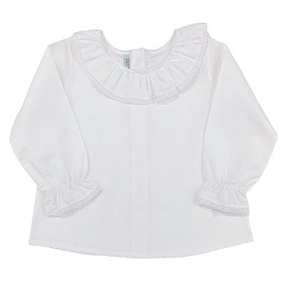 Blusa Gola Babado M Longa