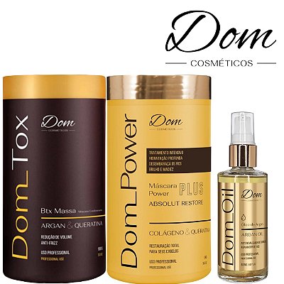 Btox Dom Tox Redução De Volume Mascara Power Plus Repair