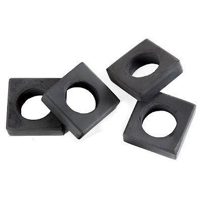 ARGOLAS PARA GUARDANAPO SUNRISE - ARDÓSIA - COR GRAFITE - KIT COM 4 UNIDADES