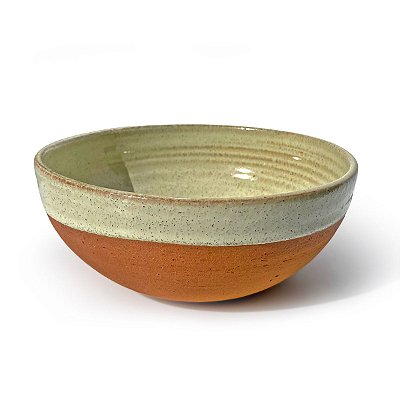 BOWL LUAR - CERÂMICA TERRACOTA - COR MARFIM CHADE