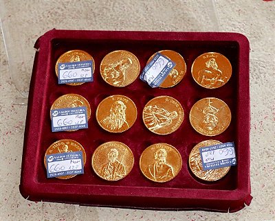 Coleção Medalhas Papais Antigas