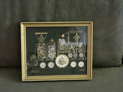 Quadro Peças Relógio L. Kepsh "American Dakota"
