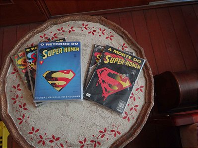Coleção 5 Gibis A Morte do Super Homem e O Retorno