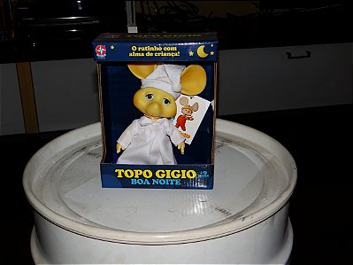 Brinquedos Antigos Boneco TOPO GIGIO da Estrela