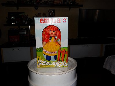 Brinquedo Antigo Boneca EMÍLIA da Estrela