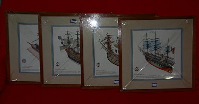 Quadros  com ILUSTRAÇÕES NÁUTICAS