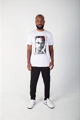 Camiseta Branca - Malcolm X