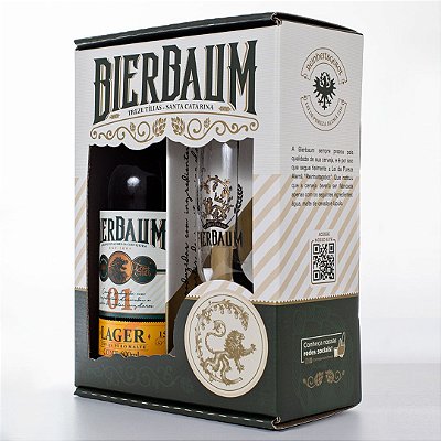 Kit Especial Colecionador de Cervejas Bierbaum | Lager + Copo de Cerveja