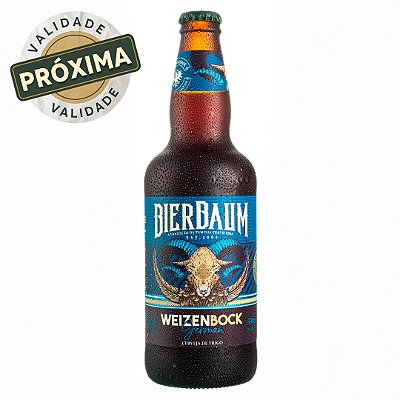 Caixa com 12 Cervejas Weizenbock Bierbaum | Garrafa 600ml