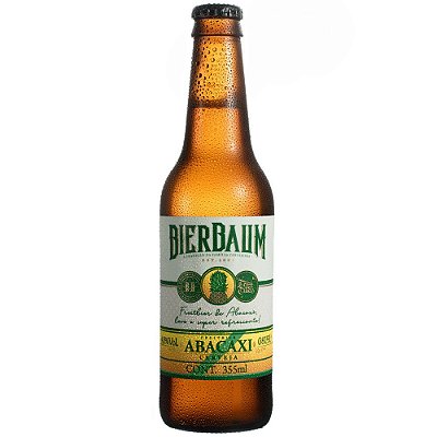Caixa com 12 Cervejas Fruit Beer Abacaxi Bierbaum | Garrafa 355ml