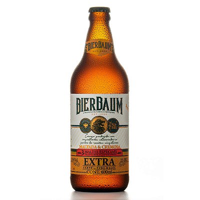 Cerveja Pilsen Extra Gold Bierbaum | Garrafa 600ml