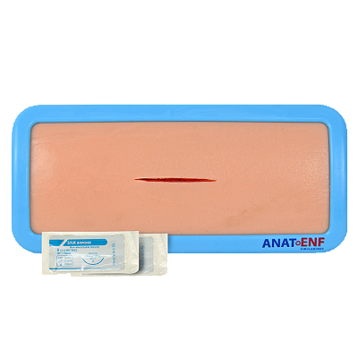 Pele para Treinamento de Sutura, com cinta para fixação - TGD-4003-S1