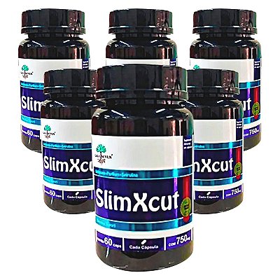 SLIM X CUT 750mg KIT COM 6