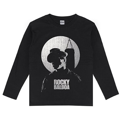 Camiseta Manga Longa Rocky Balboa